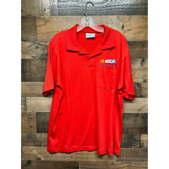 VTG Hanes Men's NASCAR Polo Size X-Large - Picture 1 of 3